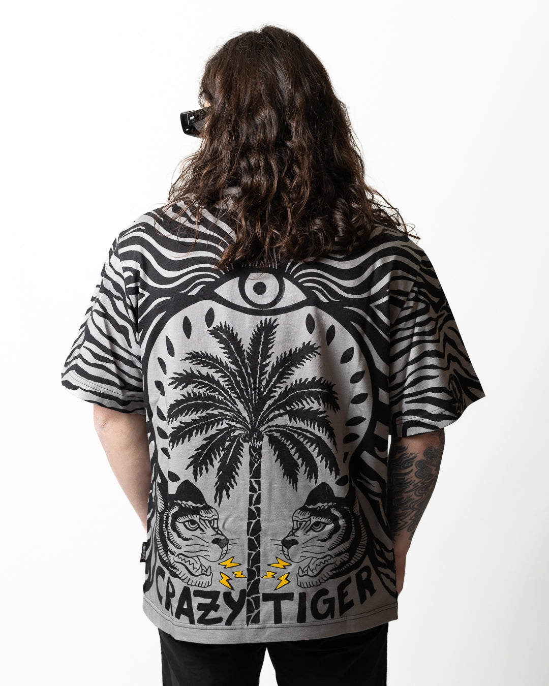 Polo Just Cavalli "Palm Tiger" uomo