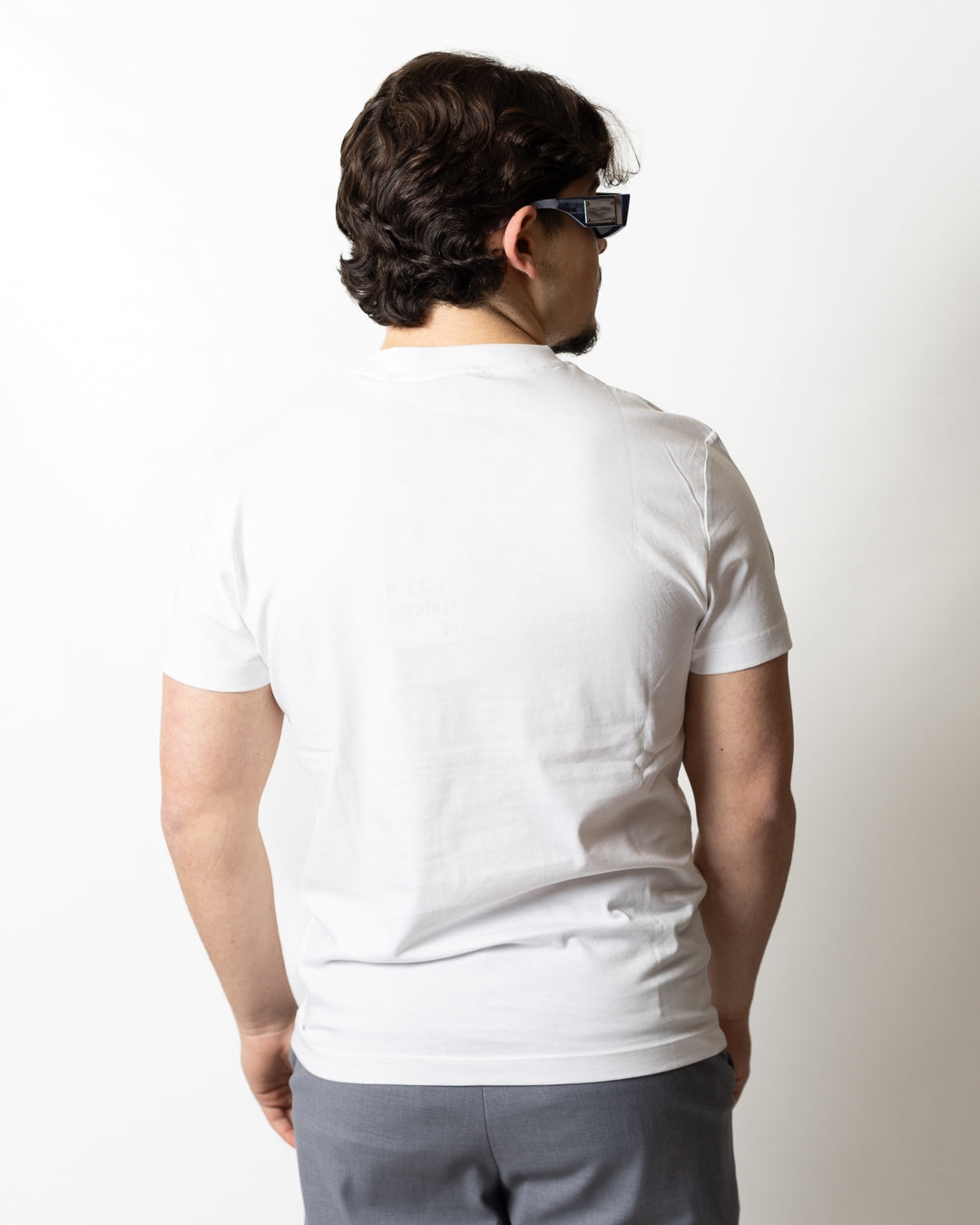 T-Shirt Richmond X con logo strass uomo