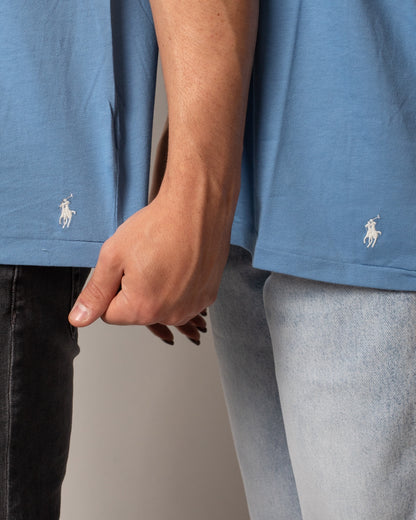 T-Shirt Polo Ralph Lauren con logo e ricamo uomo