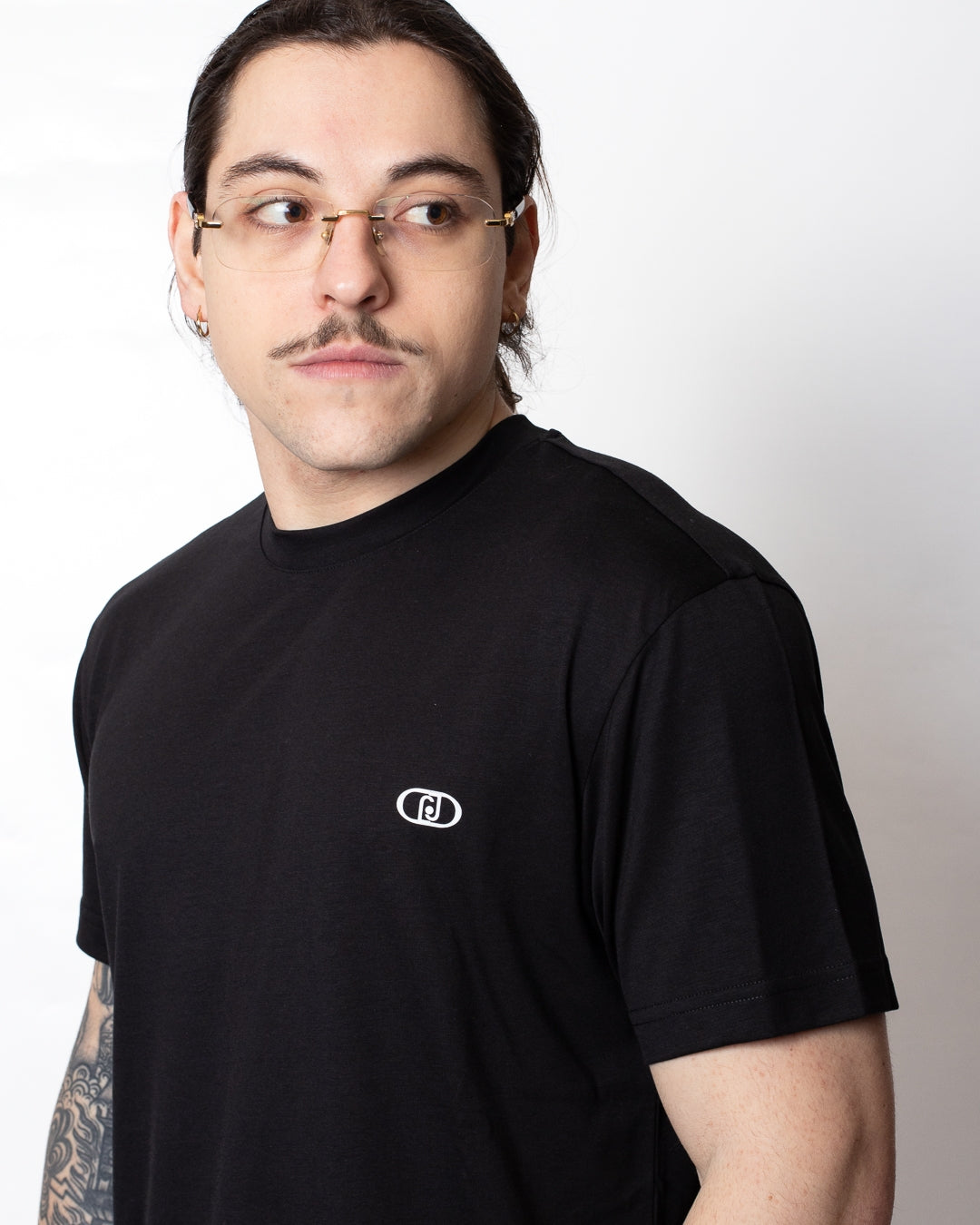 T-Shirt Liu Jo basic con logo uomo