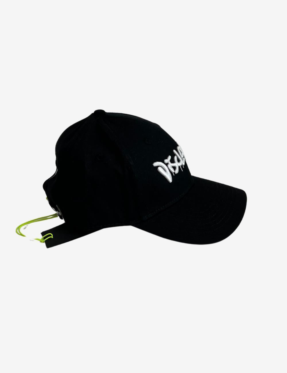Cappello Disclaimer con visiera e logo ricamato