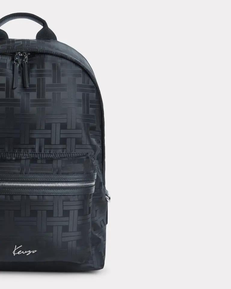 Zaino Kenzo in nylon con stampa geometrica