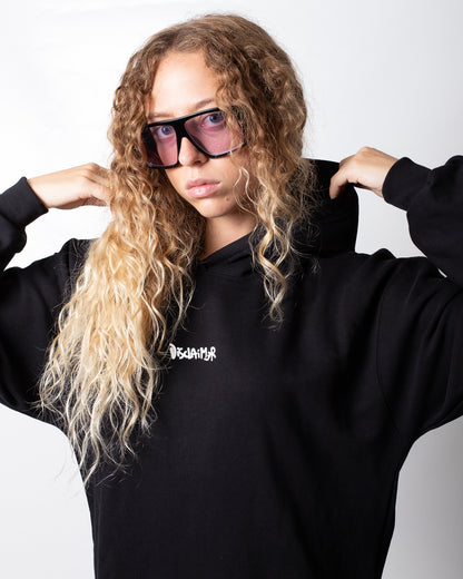 Abito Disclaimer in felpa con gonna in pizzo donna