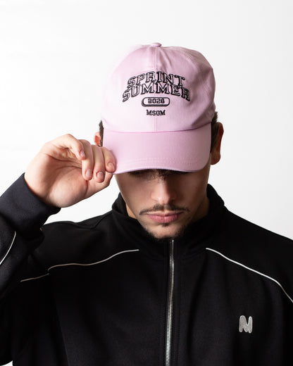 Cappello MSGM con ricamo "Sprint Summer"