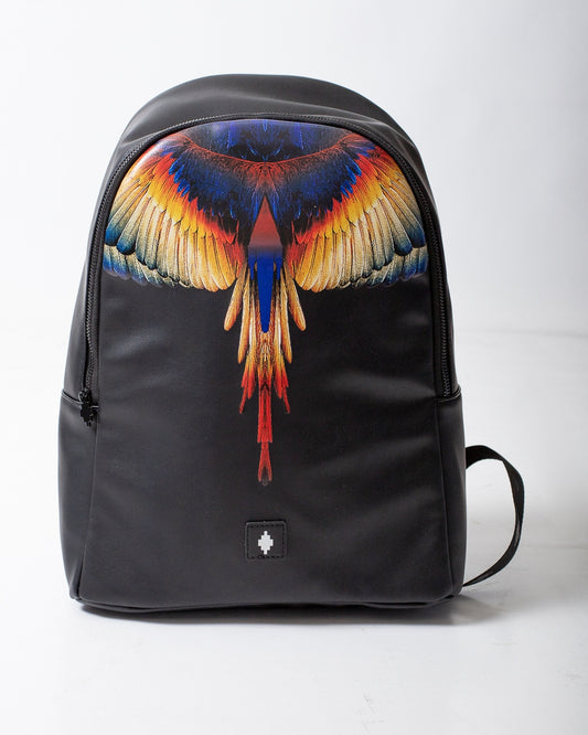 Zaino Marcelo Burlon in ecopelle wings colorfull