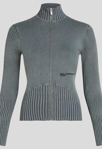 Maglia Karl Lagerfeld Jeans con zip donna
