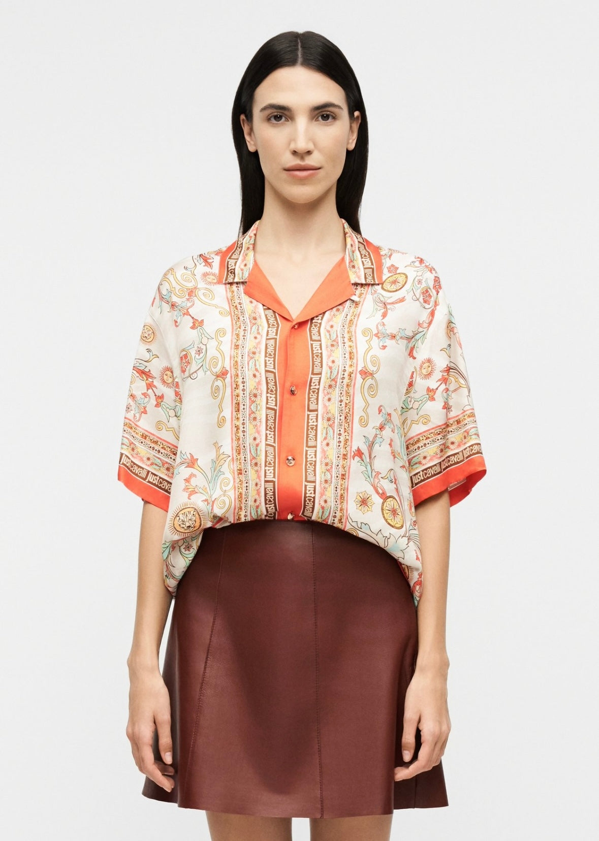 Camicia Just Cavalli "Panel Foulard" donna