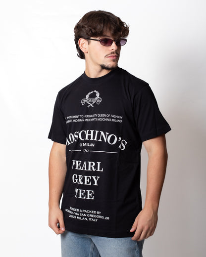 T-Shirt Moschino con stampe all-over