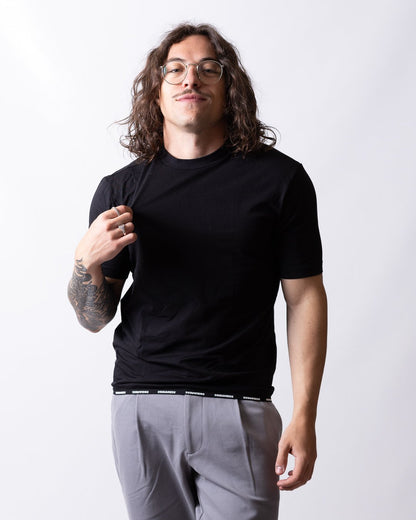 T-Shirt Dsquared2 con fascia logata uomo