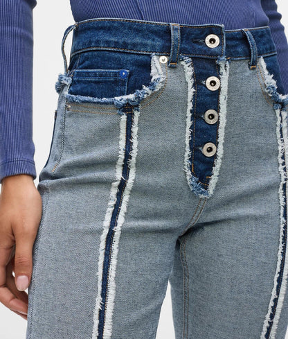 Jeans Karl Lagerfeld high rise straight donna