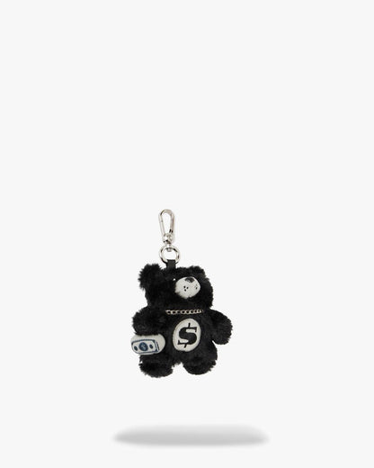 Portachiavi Sprayground nero "FUR CRAY BLACK BEAR CUB KEYCHAIN"
