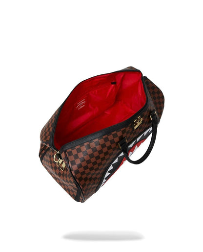 Borsone Sprayground marrone Sawtooth sharks in paris large duffle