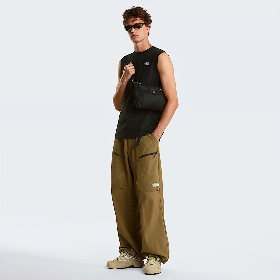 Canotta The North Face regular con ricamo uomo