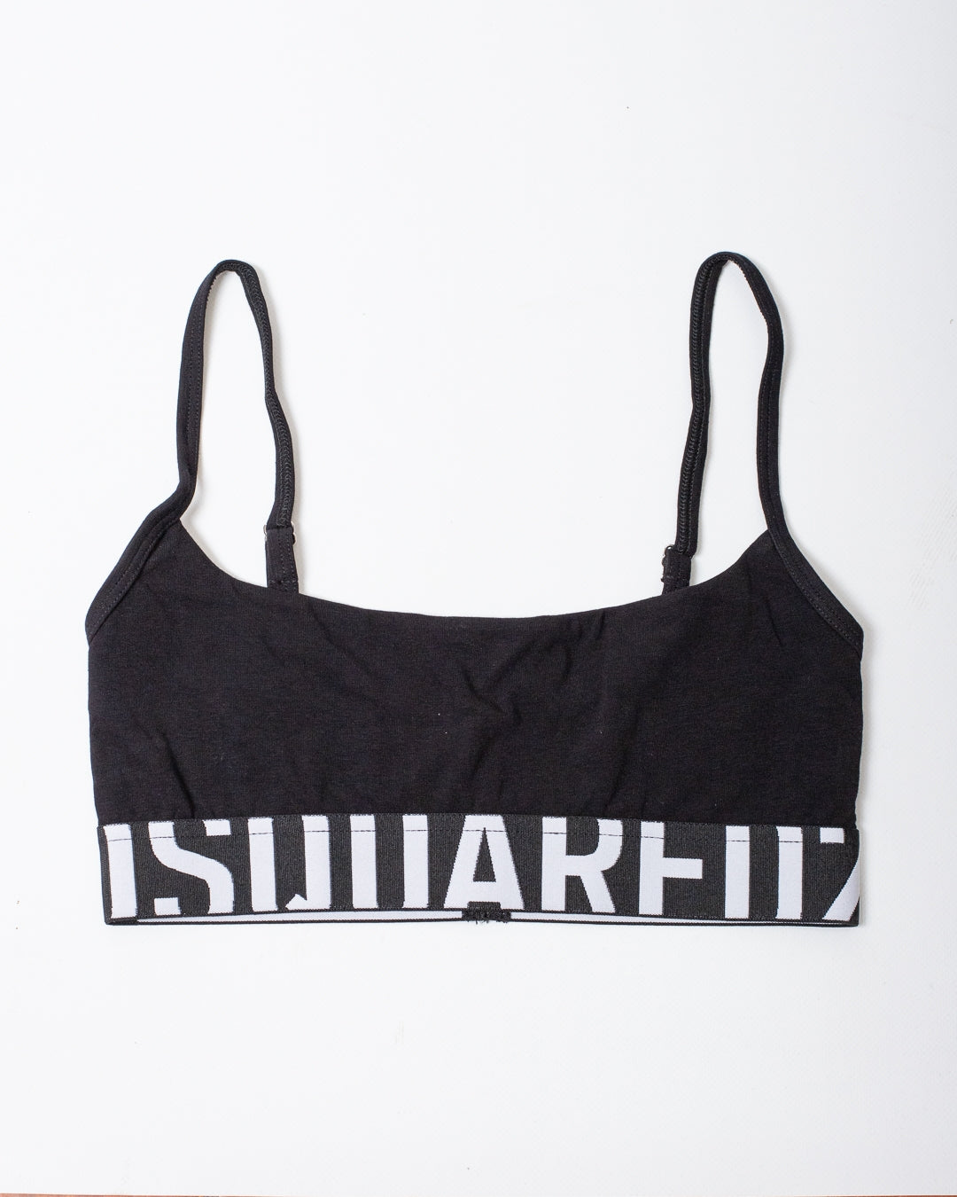 Bralette Dsquared2 con fascia elastica logata donna