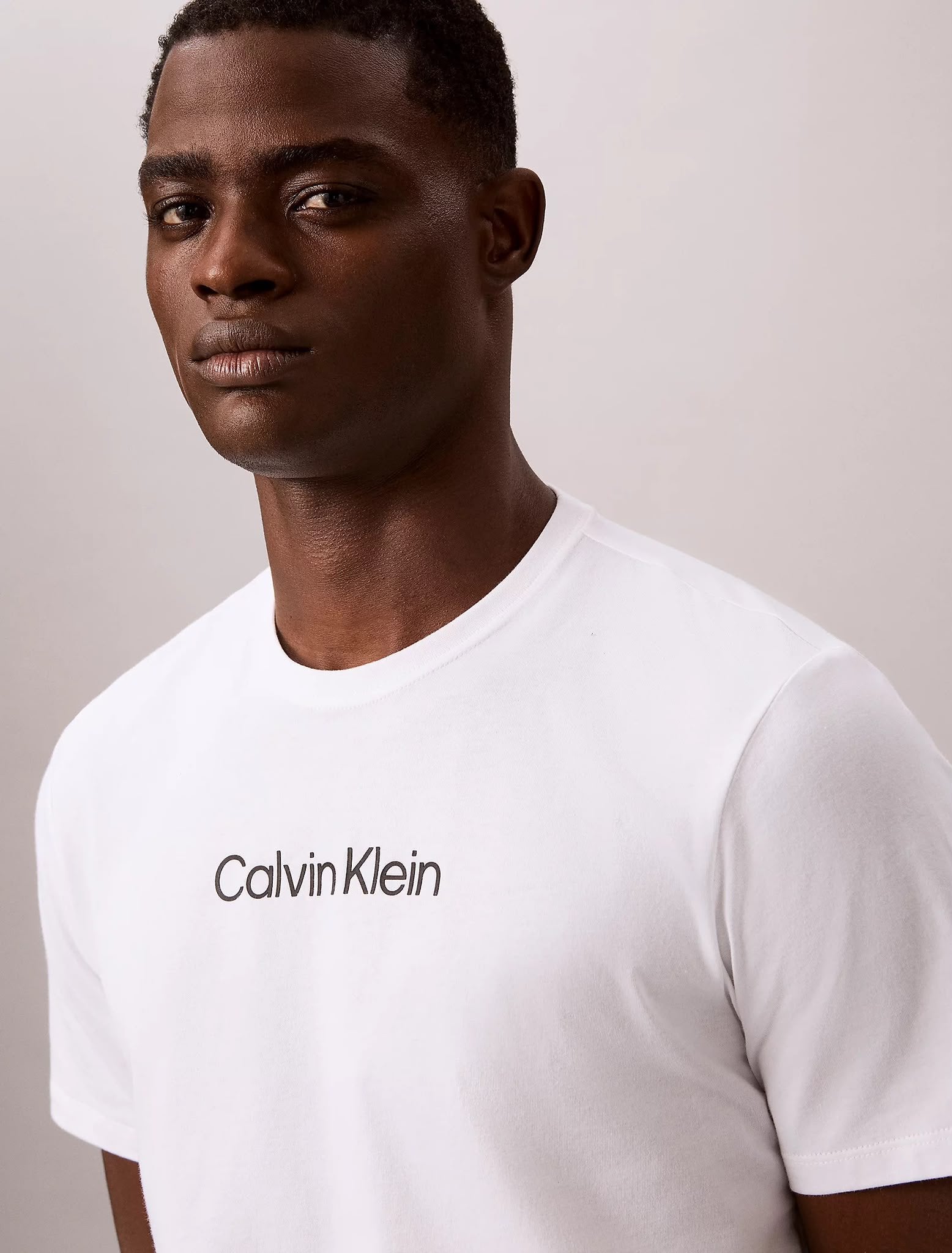 T-Shirt Calvin Klein standard logo uomo