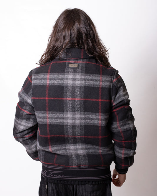 Giubbotto Gaelle bomber in flanella uomo