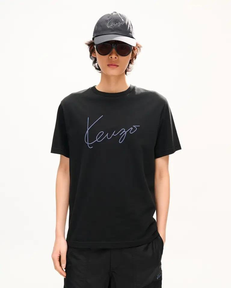 T-shirt Kenzo Paris con logo ricamato