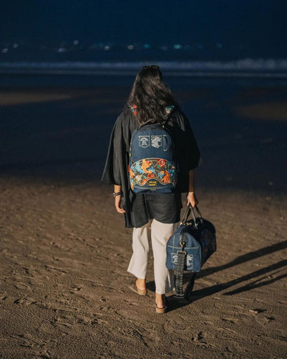 Zaino Sprayground denim "EVISU STYLE BACKPACK"