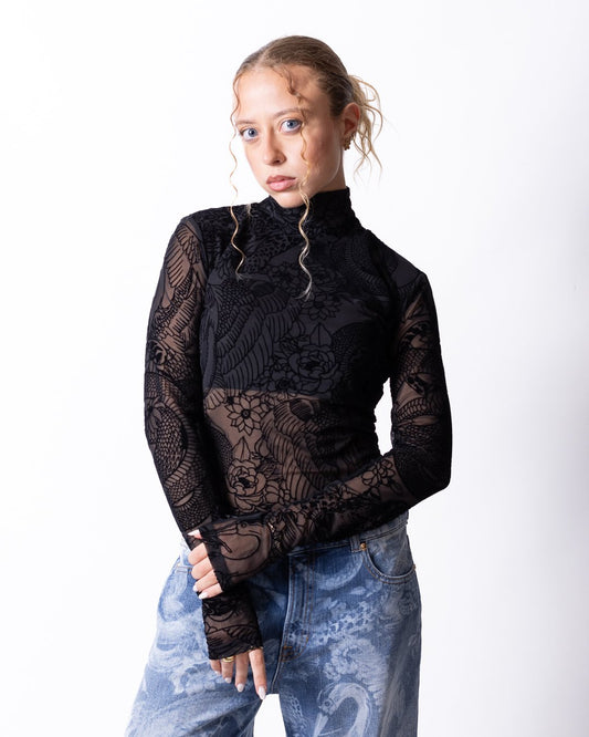 Maglia Just Cavalli con ricami jacquard donna