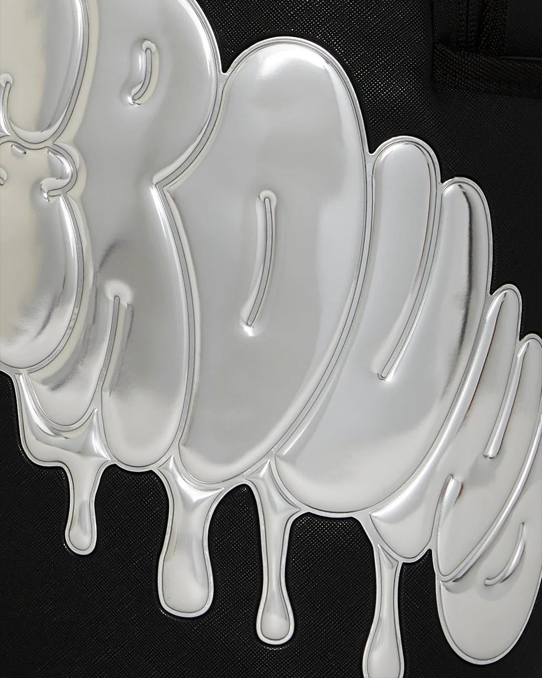 Zaino Sprayground nero Metallic drip shark bubbles letters dlx backpack