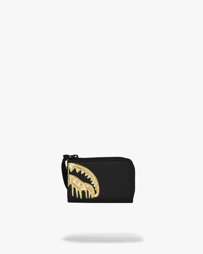 Portafoglio Sprayground nero "GOLD AND DANGEROUS WALLET"