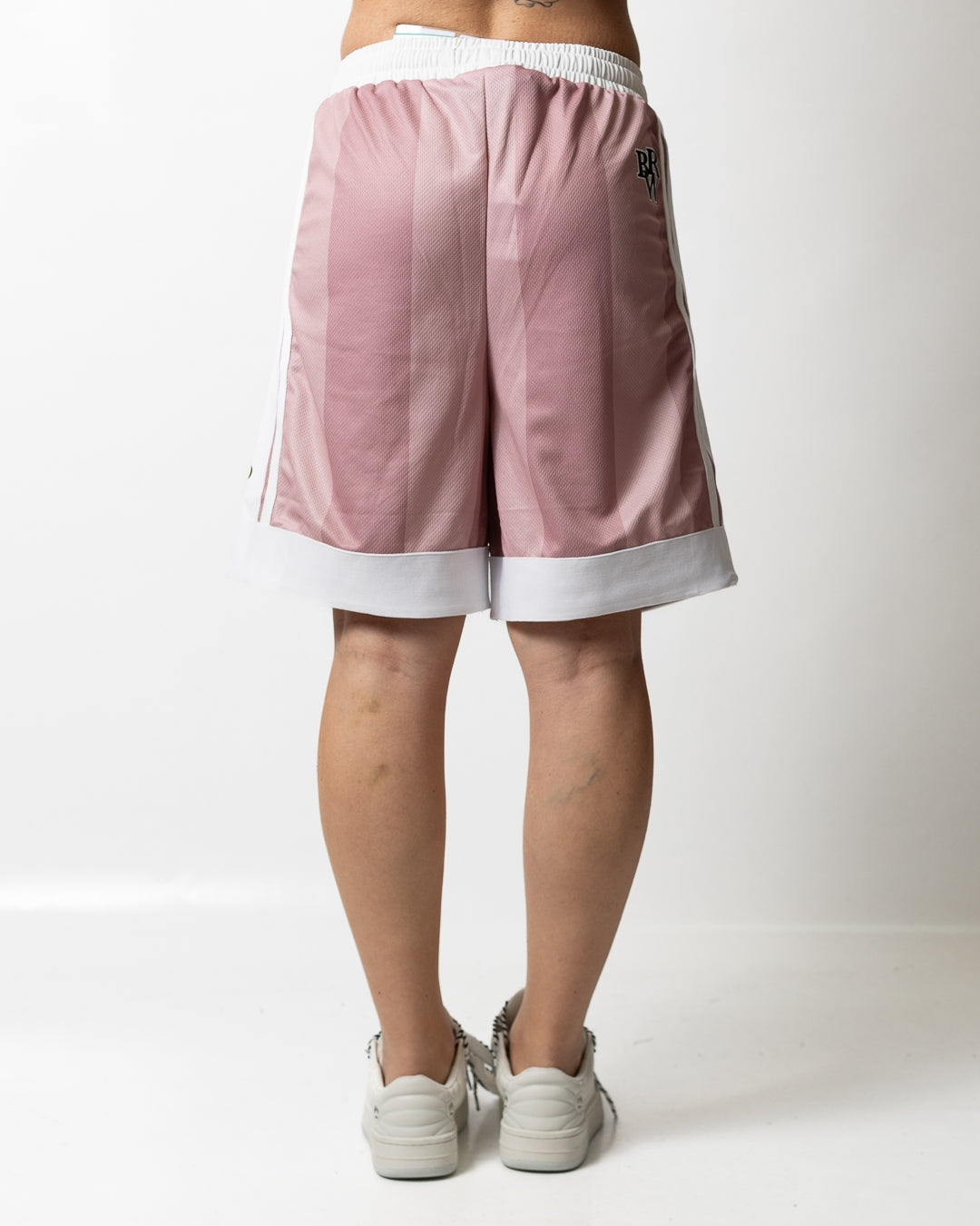 Short Barrow soccer con borchie e strass donna