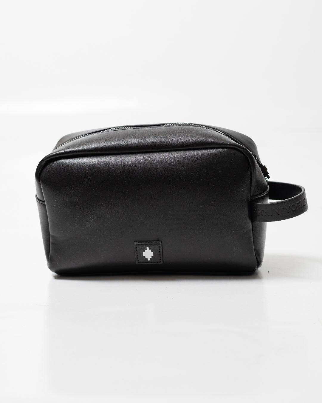 Pochette Marcelo Burlon in ecopelle "Icon Wings Royal" logato