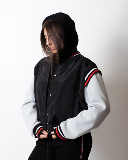 Giubbotto GCDS varsity bomber logo lounge