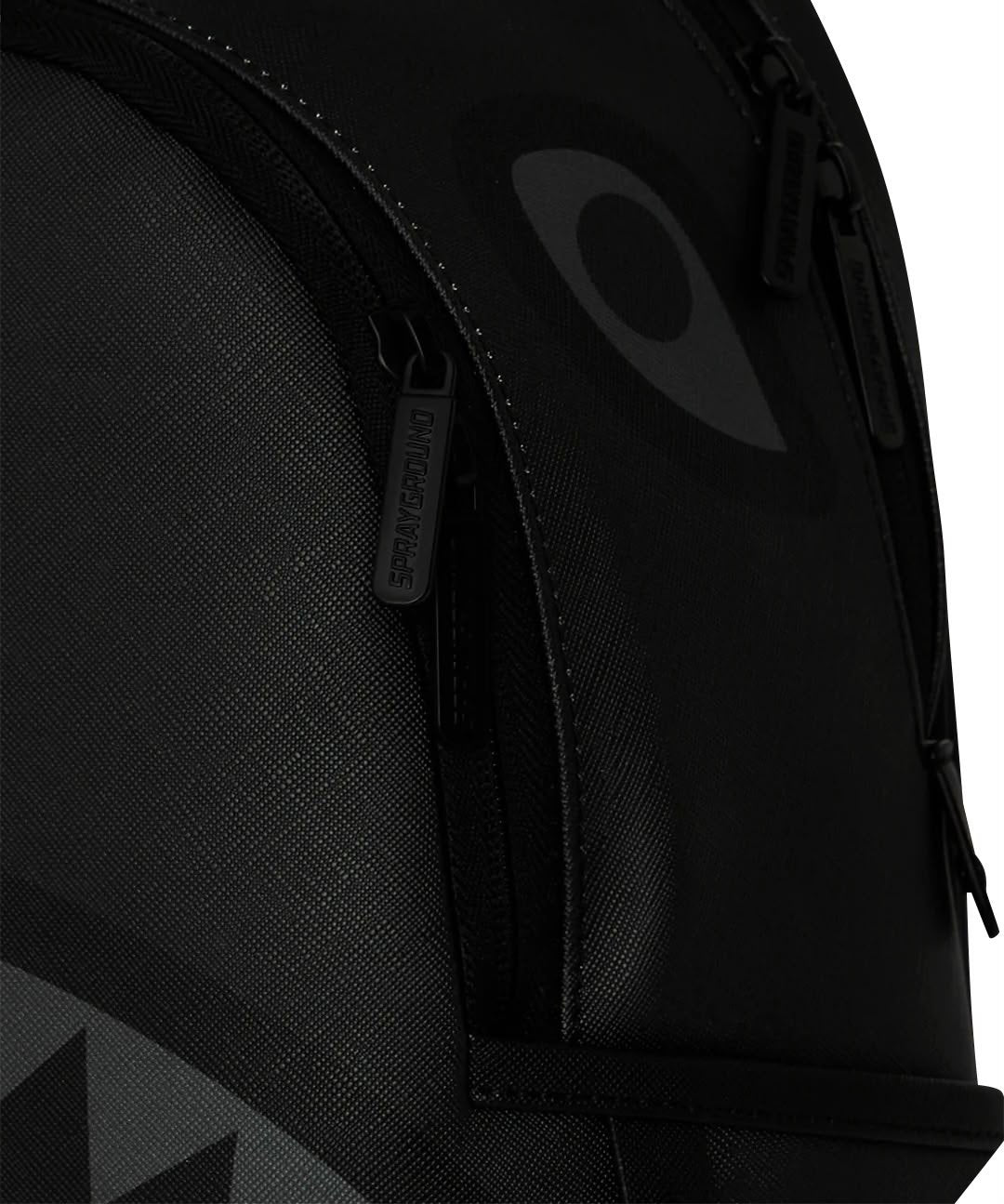 Zainetto Sprayground nero CENTER RIP REVEALING GRAY CHECK SAVAGE BACKPACK 