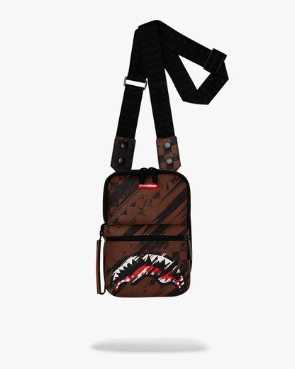 Tracolla Sprayground marrone SMEARED GRUNGE OG SLING
