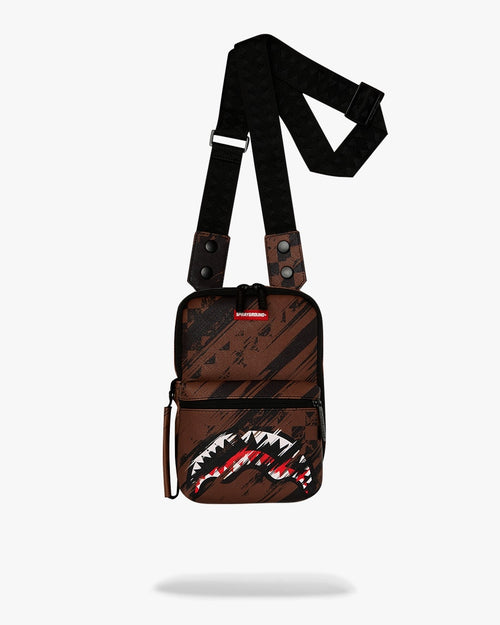 Tracolla Sprayground marrone SMEARED GRUNGE OG SLING