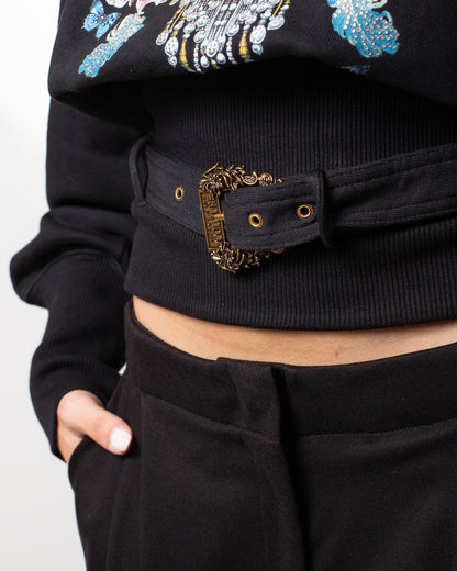 Felpa Versace Jeans Couture "Butterfly Curiosit" donna