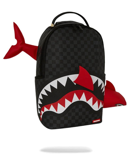 Zaino Sprayground nero Shark smashed through dlx backpack