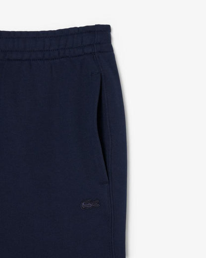 Pantalone Lacoste in felpa con logo tono su tono uomo