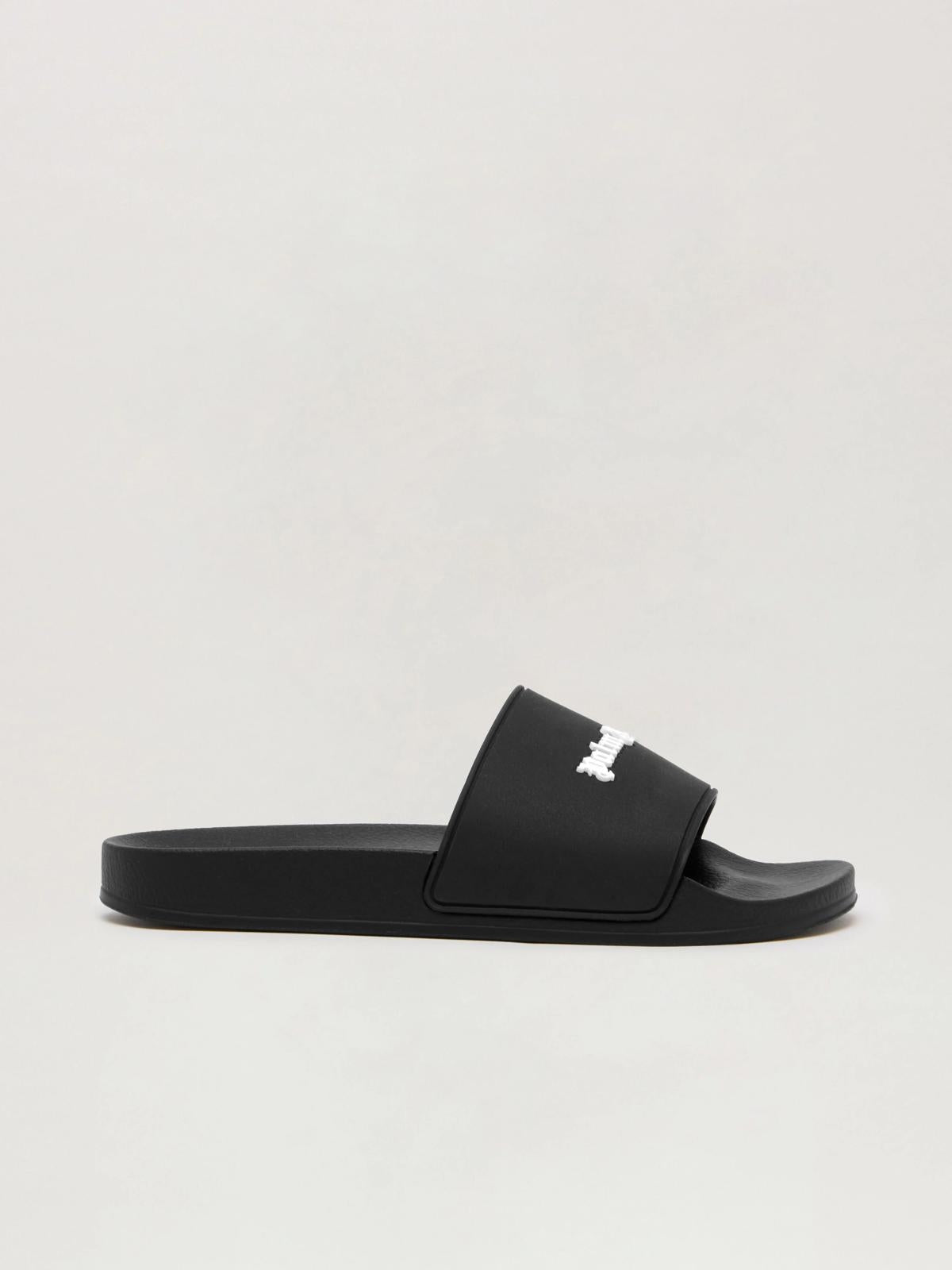 Ciabatte Palm Angels "Big Logo Sliders" uomo