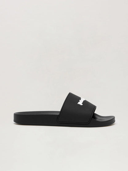 Ciabatte Palm Angels "Big Logo Sliders" uomo
