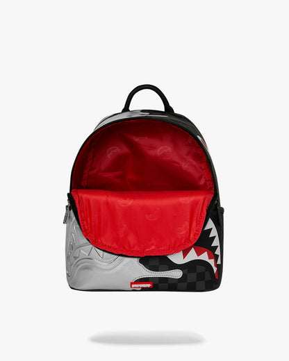Zainetto Sprayground nero SILVER SIDE DRIP BLACK CHECK SAVAGE BACKPACK