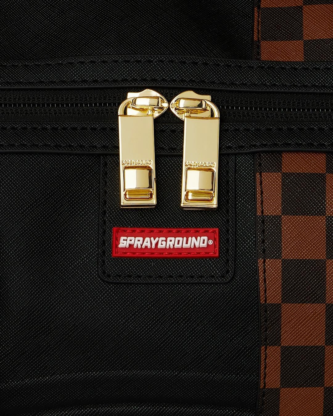 Borsone Sprayground marrone "JETSTREAM BROWN DUFFLE"