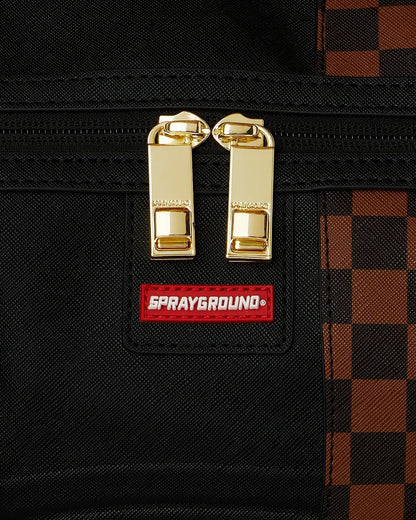 Borsone Sprayground marrone "JETSTREAM BROWN DUFFLE"