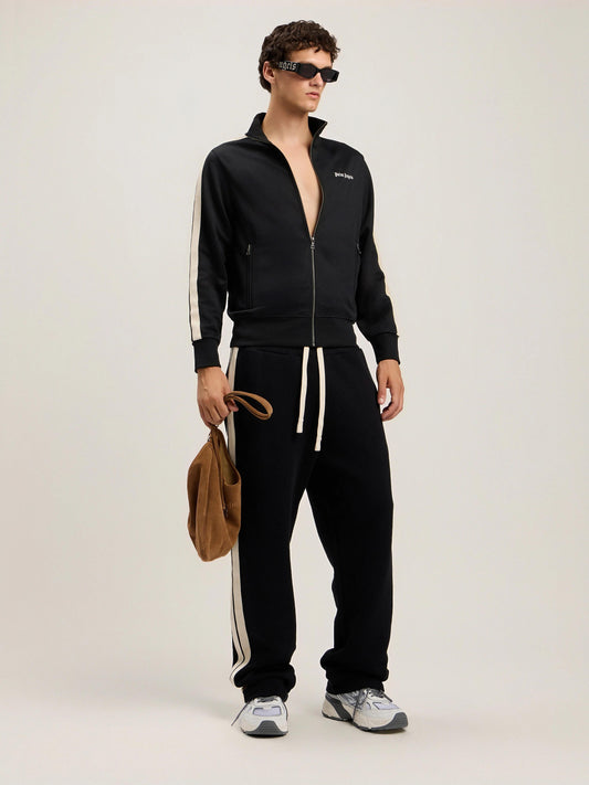 Felpa Palm Angels fullzip "Classic Logo" uomo