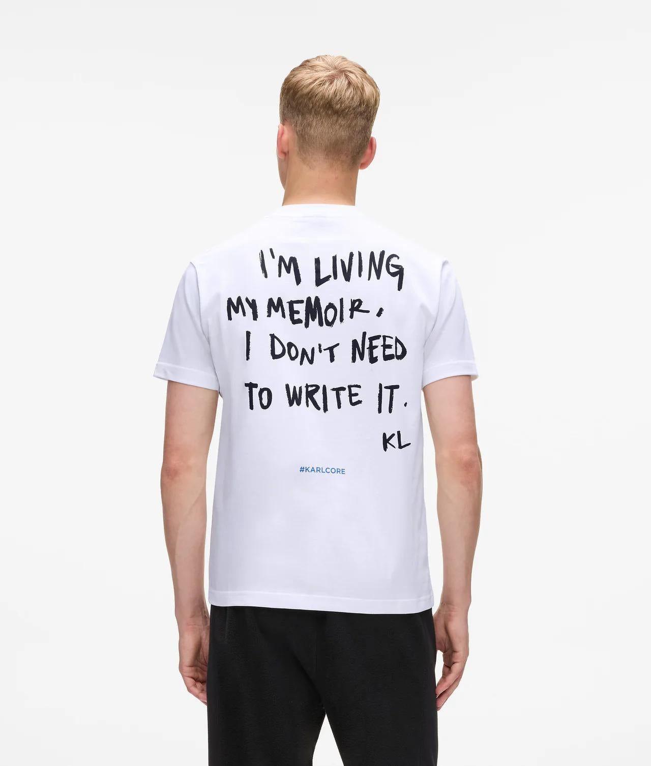 T-Shirt Karl Lagerfeld Jeans "Karlism" uomo
