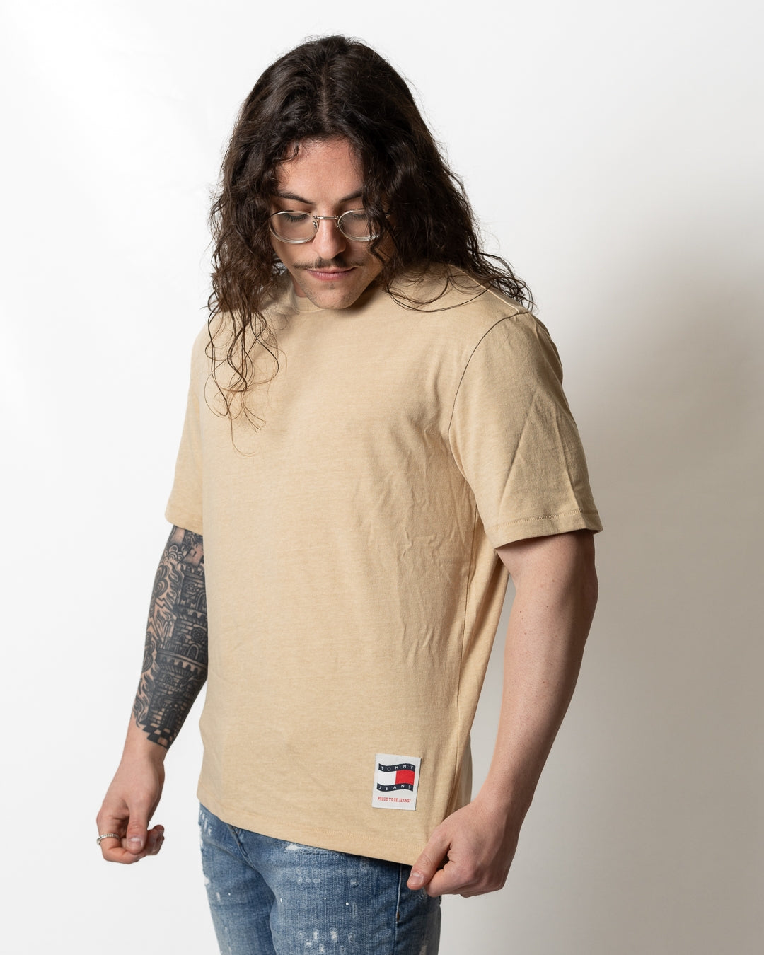 T-Shirt Tommy Jeans "Waving Flag" uomo
