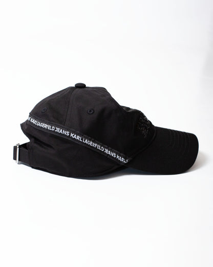 Cappello Karl Lagerfeld Jeans con logo in gomma
