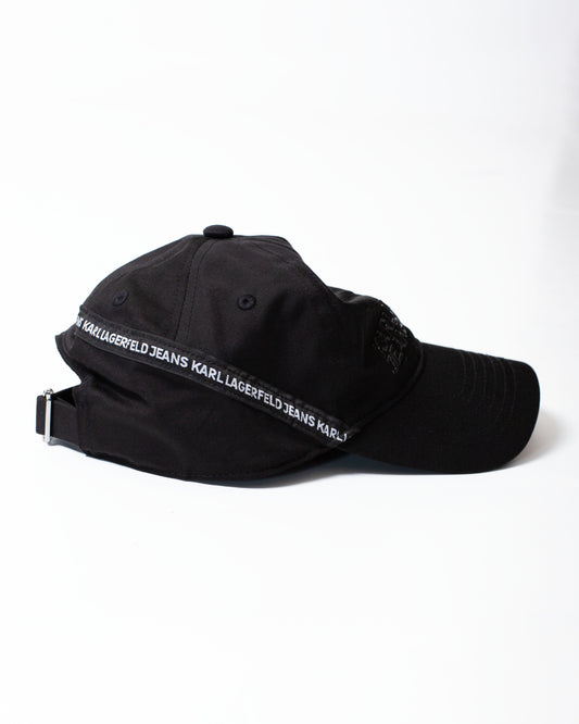 Cappello Karl Lagerfeld Jeans con logo in gomma