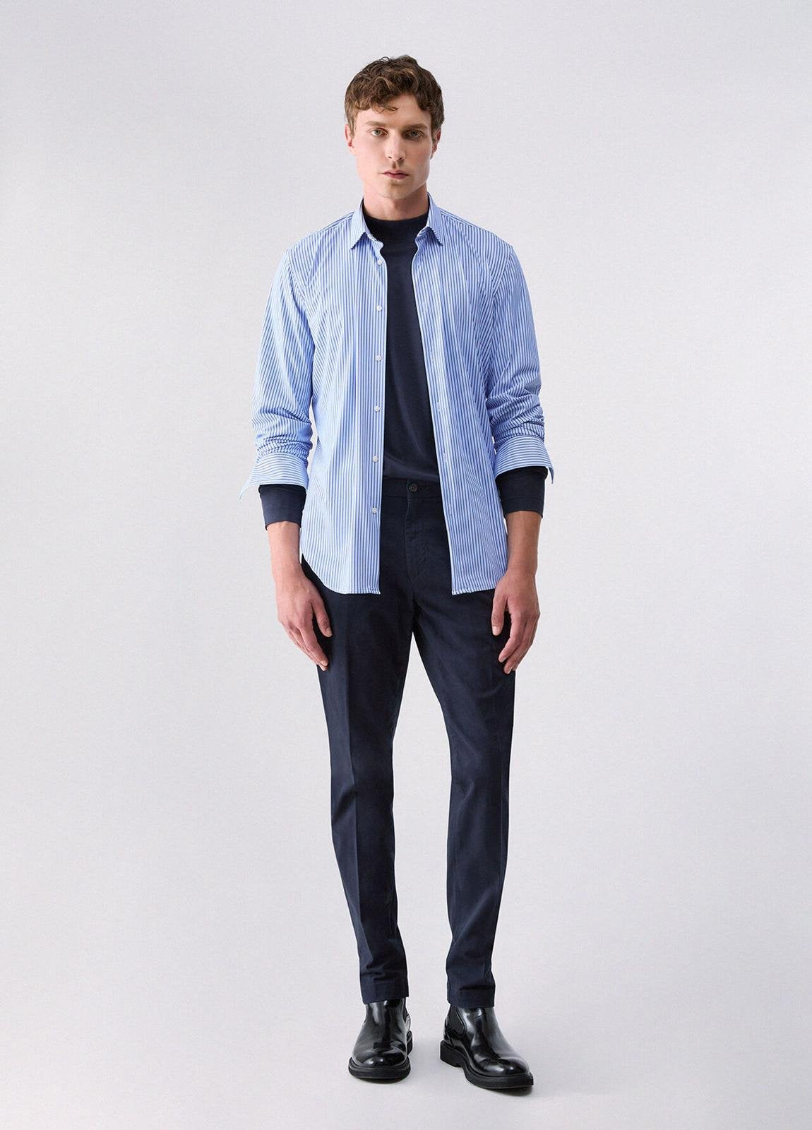 Pantalone Liu Jo "Chino" con logo metallico
