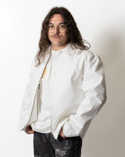 Giubbotto Richmond X in nylon con logo tonal uomo