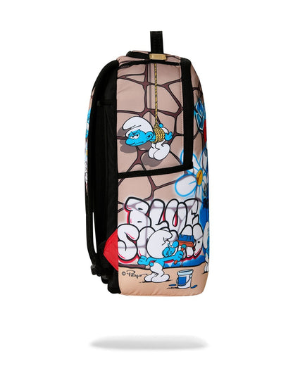 Zaino Sprayground blu SMURFS ART PARTY BACKPACK 