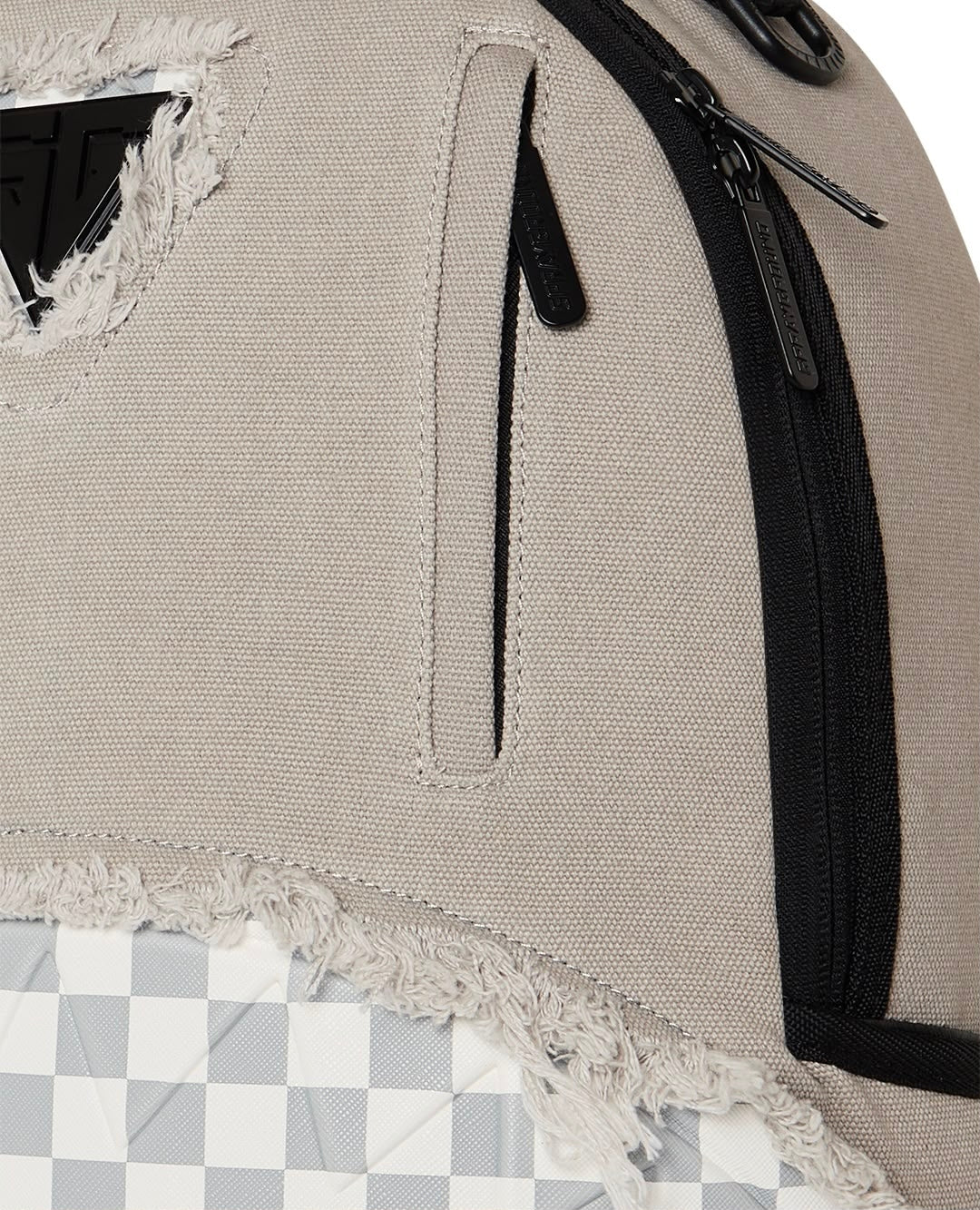 Zaino Sprayground bianco CREAM DENIM TEAR SHARK BACKPACK