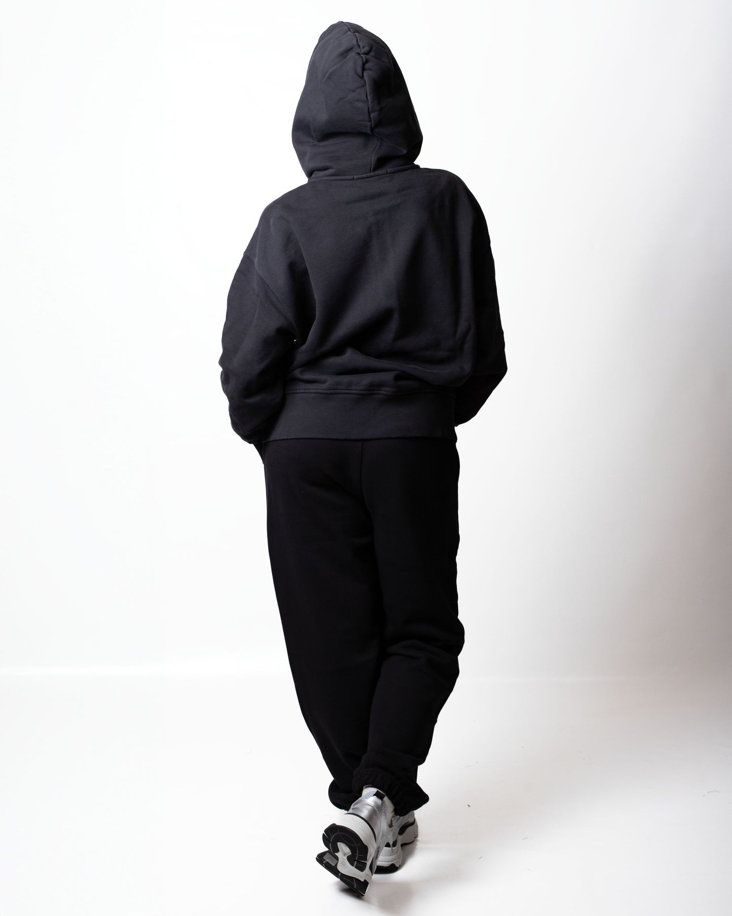 Felpa MSGM fullzip con logo signature ricamato