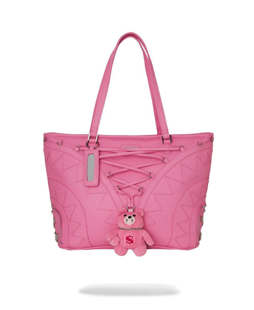 Borsa Sprayground rosa Baby bear baddie deux tote